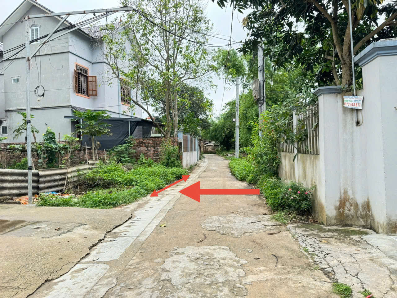 Bán 46m đất thôn Bảo Tháp, Kim Hoa, Mê Linh. Ba bước chân tới đường vành đai 4 - Ảnh 1