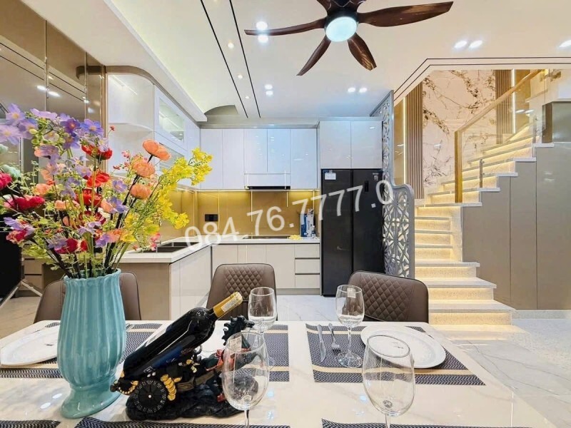 BÁN NHÀ 6 TẦNG, 54M2, 4.6x12m, NGÕ QUANG TRUNG, GÒ VẤP - GIÁ 11.8 TỶ - SỔ HỒNG CHÍNH CHỦ - Ảnh 2