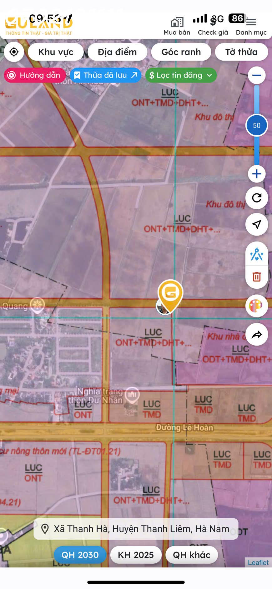 chính chủ trúng đấu giá - thanh phong - thanh liêm - hà nam - Ảnh 1