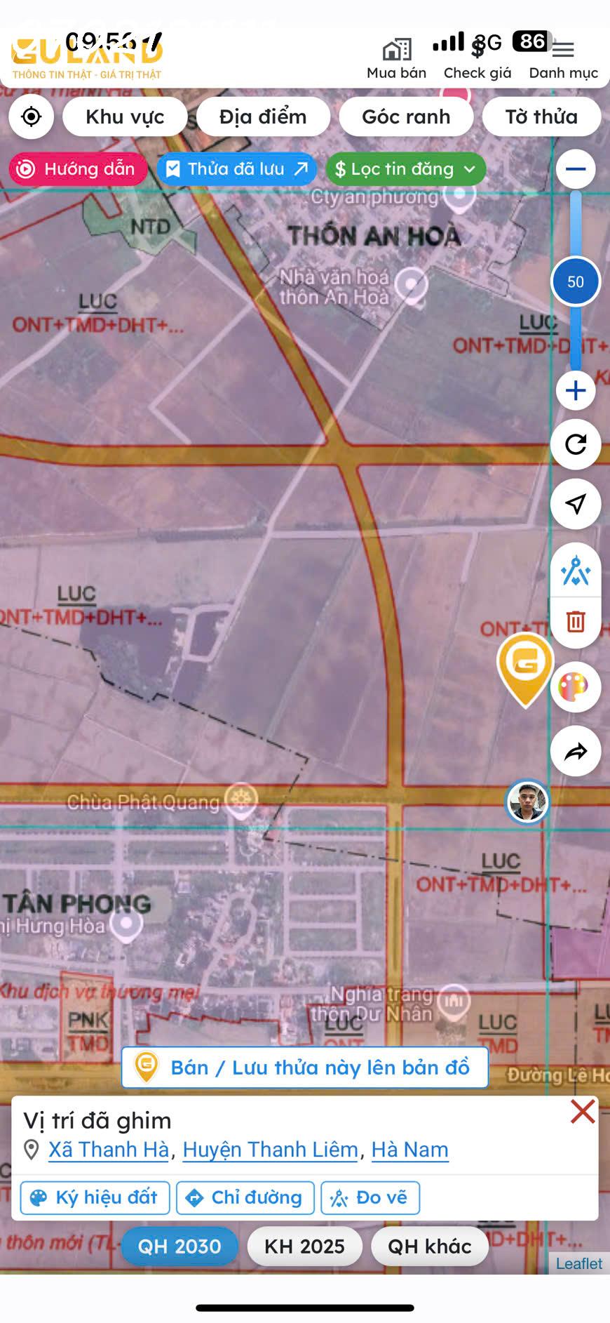 chính chủ trúng đấu giá - thanh phong - thanh liêm - hà nam - Ảnh 2
