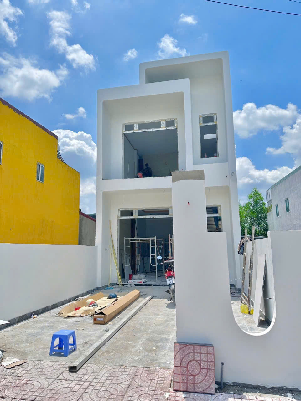 500 TRIỆU NHÀ Y HÌNH MẶT TIỀN KINH DOANH , GẦN CHỢ BẾN CÁ - Ảnh 1