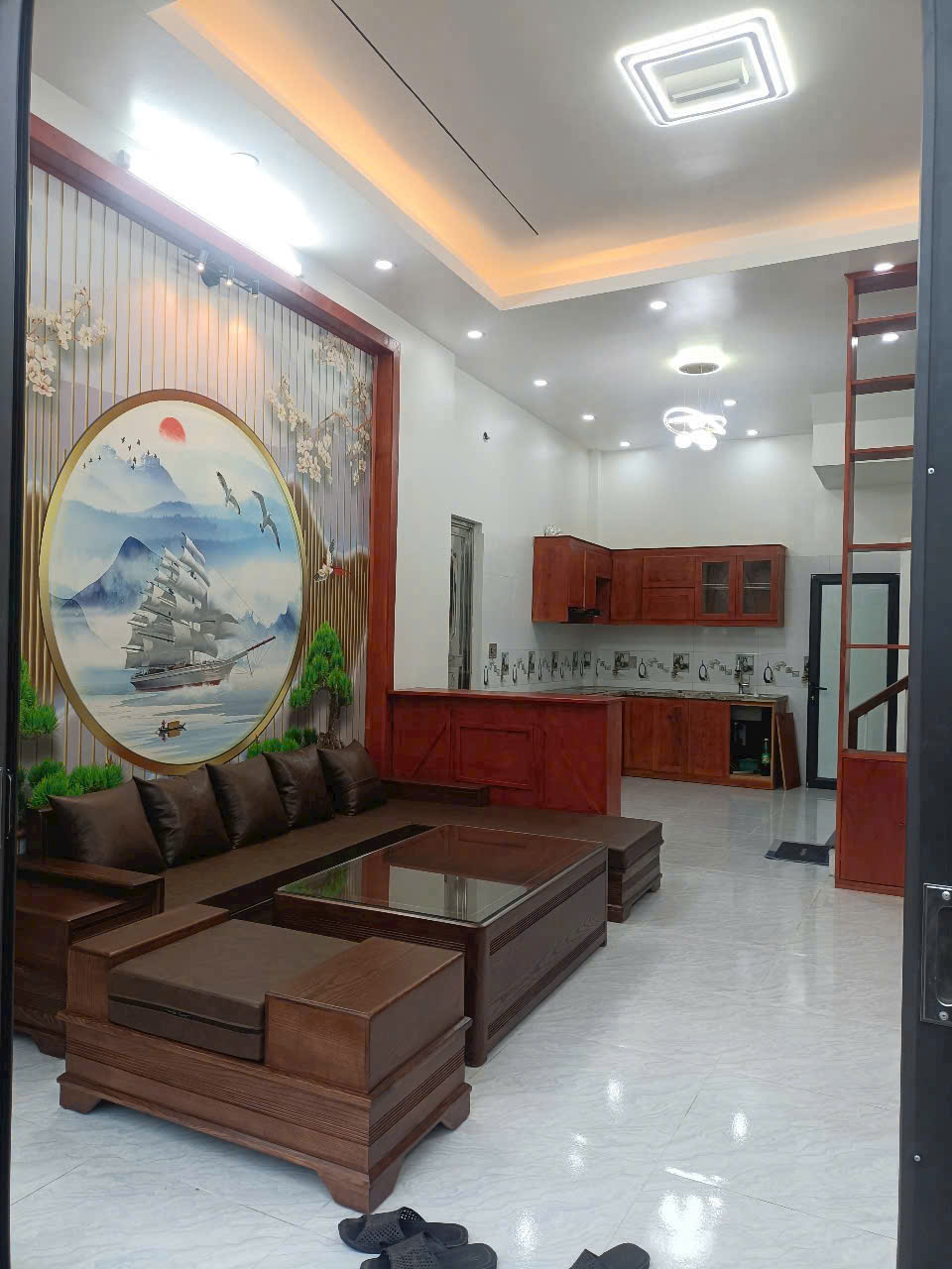 Bán gấp nhà phố 3 tầng giá rẻ khu công nghiệp Đại An Hải Dương - Ảnh 1