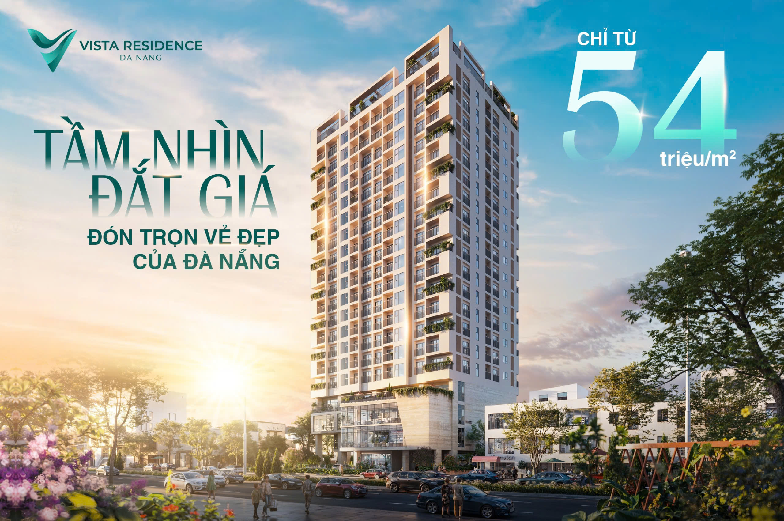 Vista residences Căn hộ giá tốt nhất bên bờ sông Hàn - Chỉ từ 4 tỷ/2pn/82m2 - Ảnh chính