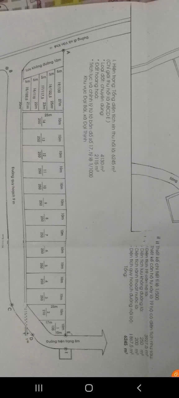 ĐẤT SIÊU ĐẸP - GIÁ ĐẦU TƯ - Chính Chủ Bán Lô Đất 250M2 Xã Đại Thịnh, Mê Linh, Hà Nội ( Trung Tâm - Ảnh 2