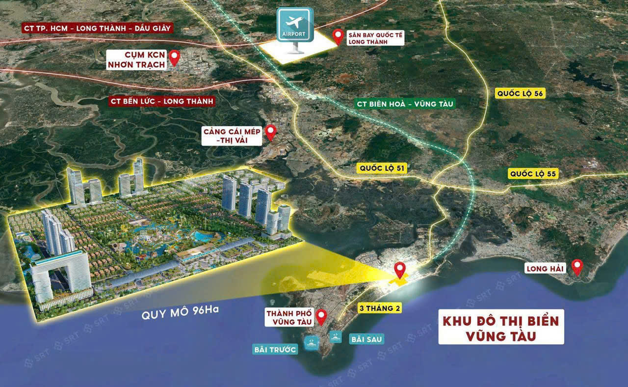 Bán căn hộ Sun Blanca City Vũng Tàu, 32m², 3 tỷ - Ảnh 1
