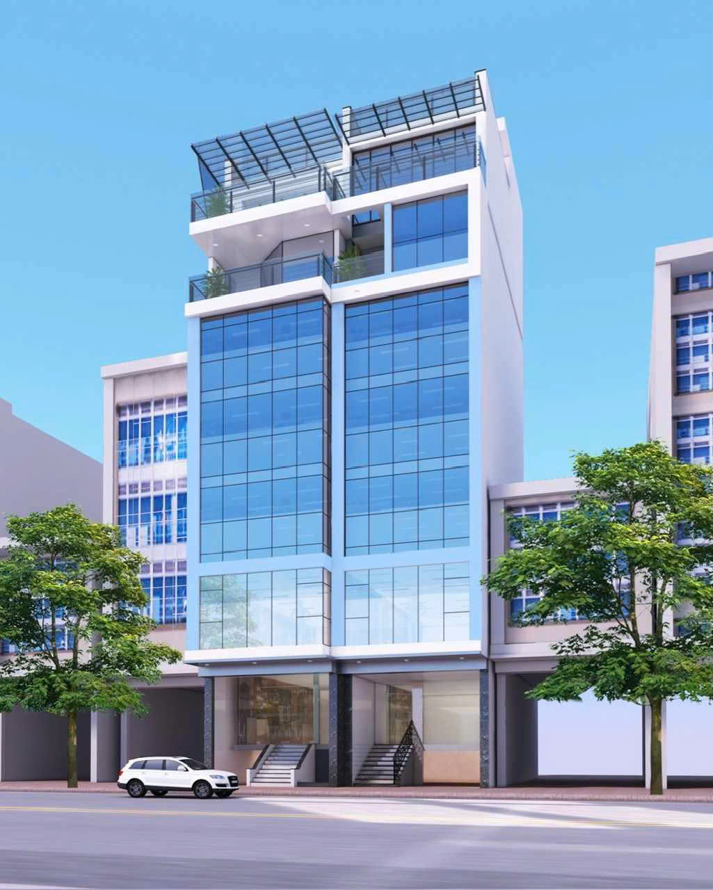 Toà Nhà Mặt Phố Phan Kế Bính , Linh Lang , Vỉa Hè, Kinh Doanh , Gara . 110 m2, 9 Tầng, MT 11m. Hơn - Ảnh chính
