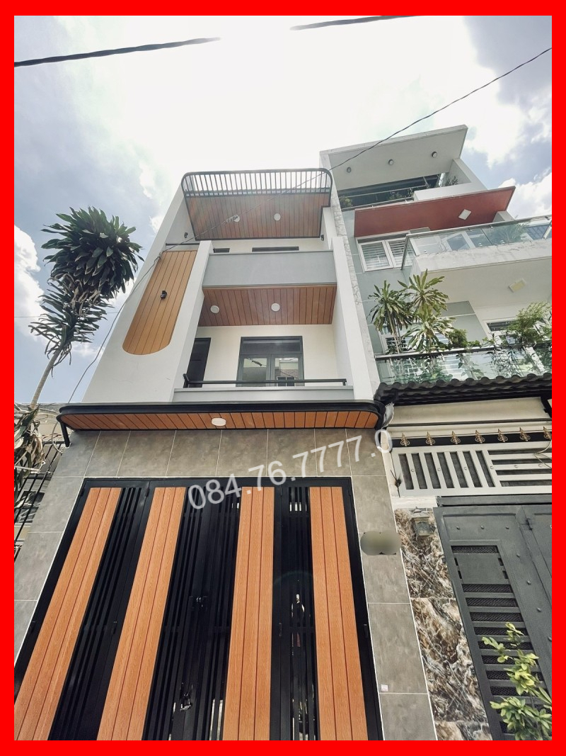 BÁN <br>NHÀ GÒ VẤP 3 TẦNG, 45M², 4X12M, 6.65 TỶ, 3PN, 3WC - VỊ TRÍ ĐẮC ĐỊA, SỔ HỒNG - Ảnh chính