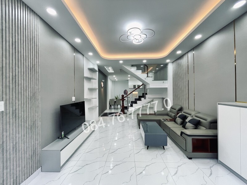 BÁN <br>NHÀ GÒ VẤP 3 TẦNG, 45M², 4X12M, 6.65 TỶ, 3PN, 3WC - VỊ TRÍ ĐẮC ĐỊA, SỔ HỒNG - Ảnh 1