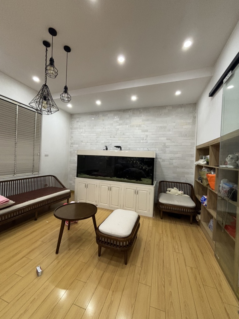 Thế Long ẩn hiện, Nhà đep như Ngọc giữa lòng Hà Nội, ô tô vào nhà, chuẩn khí đón tài giữ phúc - Ảnh 3