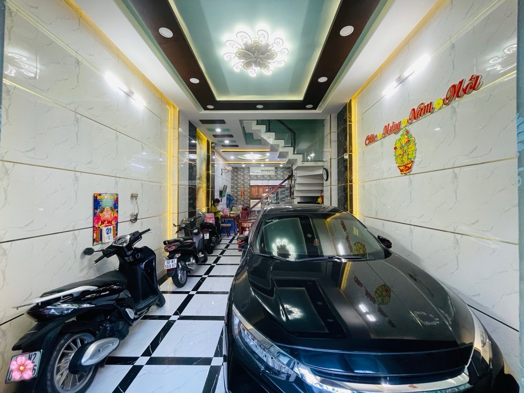 BÁN NHÀ KHU TÊN LỬA - AEON BÌNH TÂN - GIÁP BÀ HOM Q6 - 5 TẦNG - HẺM XE HƠI - NHỈNH 6 TỈ - Ảnh 1