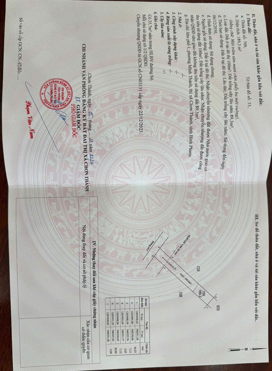 SIÊU HÓT - CHÍNH CHỦ CẦN BÁN GẤP ĐẤT TẠI PHƯỜNG MINH THÀNH - THĨ XÃ CHƠN THÀNH - TỈNH BÌNH PHƯỚC - - Ảnh 4