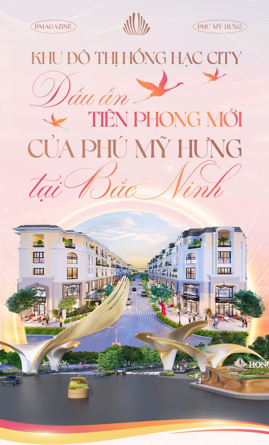 QUY HOẠCH TỔNG THỂ DỰ ÁN HỒNG HẠC CITY PHÚ MỸ HƯNG BẮC NINH - Ảnh 1