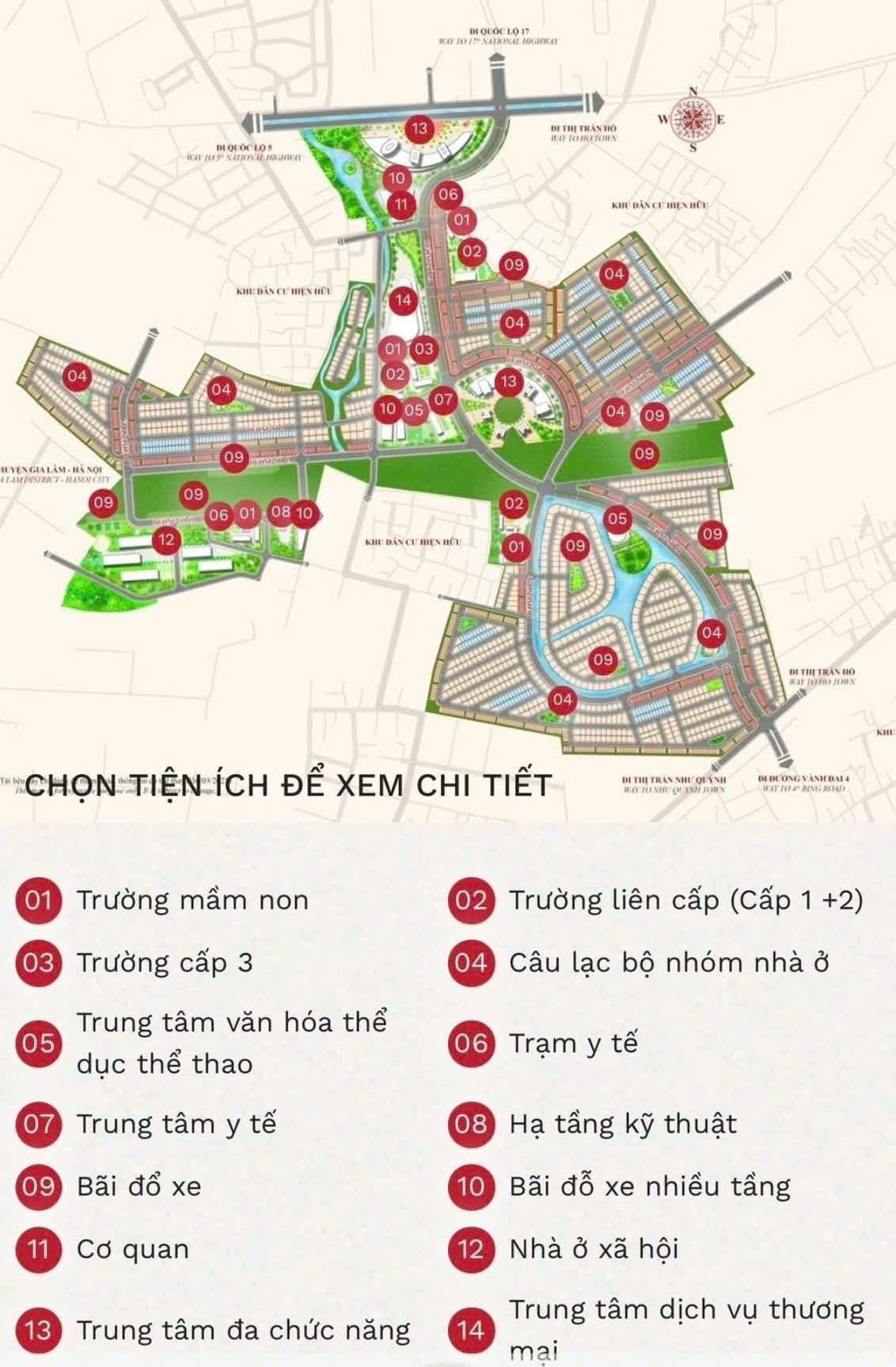 QUY HOẠCH TỔNG THỂ DỰ ÁN HỒNG HẠC CITY PHÚ MỸ HƯNG BẮC NINH - Ảnh 3