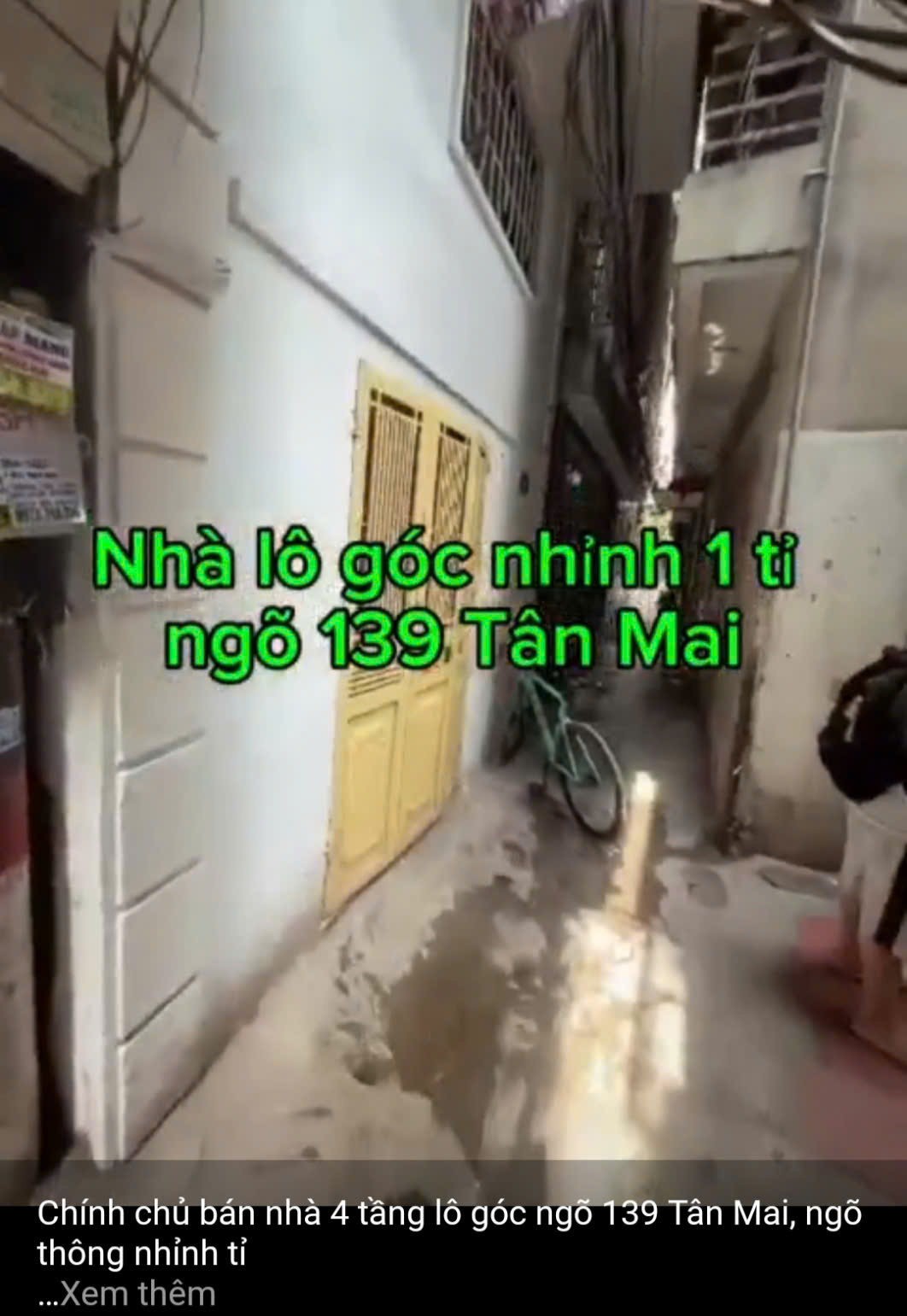 Chính chủ bán nhà 4 tầng lô góc ngõ 139 Tân Mai, ngõ thông nhỉnh tỉ - Ảnh 3