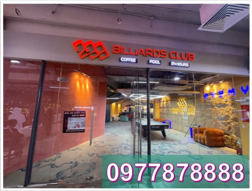 📌Quận 1 ! SANG CLB BIDA CAO CẤP – CÓ 20 BÀN MỚI 100%, Hoạt đông ổn định khách đông, 097787888 - Ảnh chính