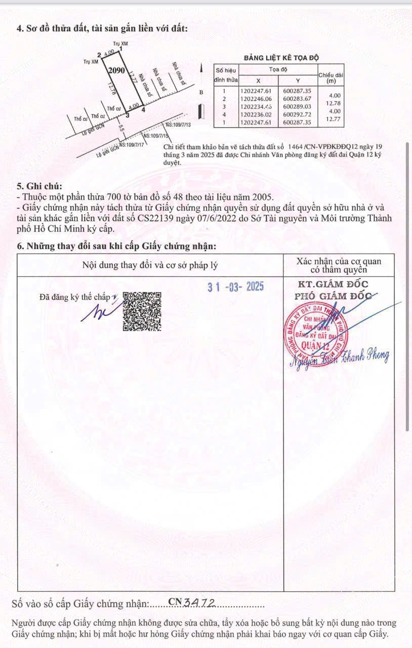 ĐẤT THỔ CƯ HẺM LỚN XE HƠI, GẦN CHỢ MINH PHÁT THẠNH XUÂN 22, GIÁ TỐT QUÁ - Ảnh 2