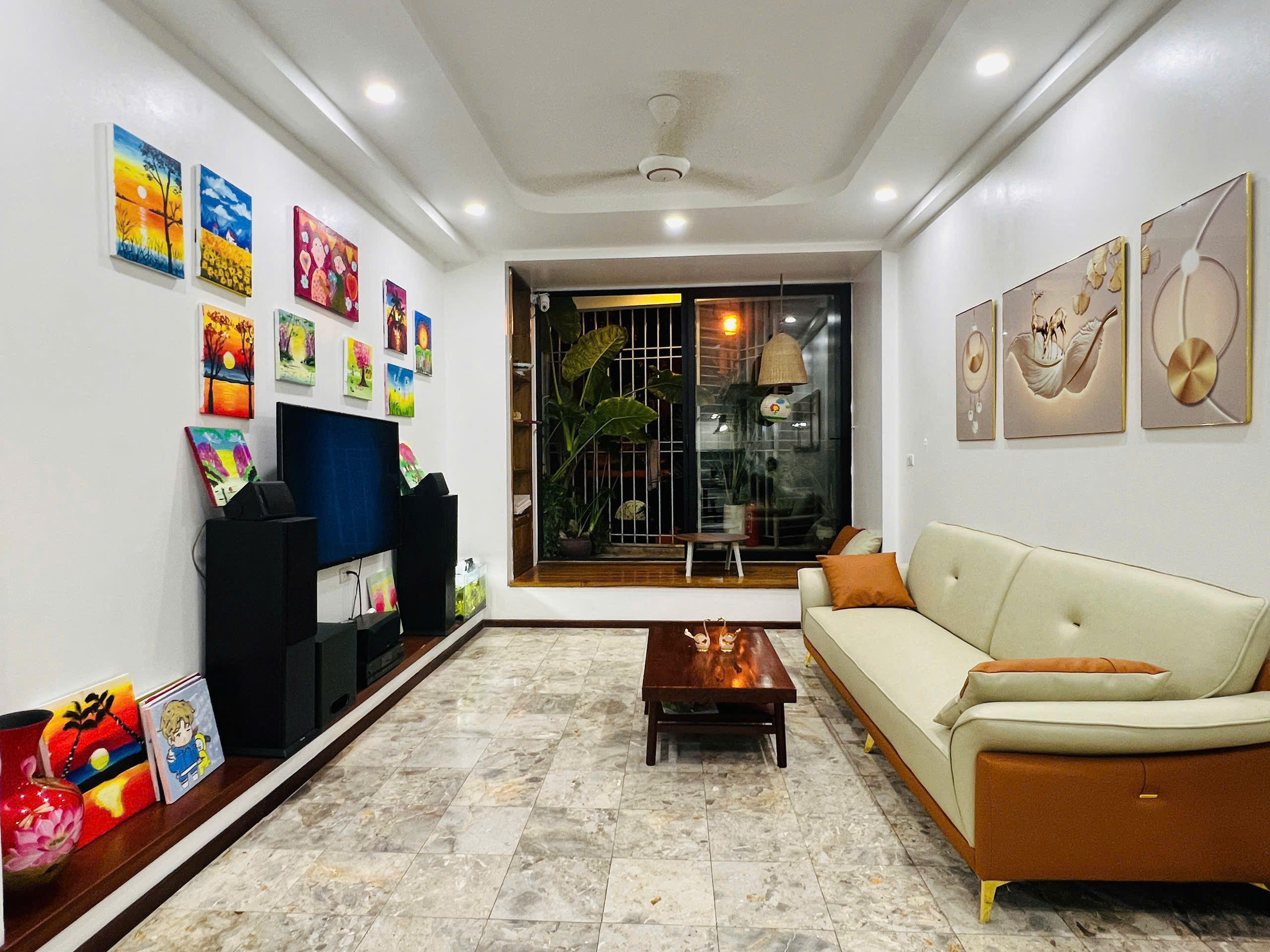 Bán 45,6m2 nhà 4 tầng nở hậu, gara ô tô, Khu 918 Phúc Đồng - An cư liền kề Sân Golf Long Biên - Ảnh 1