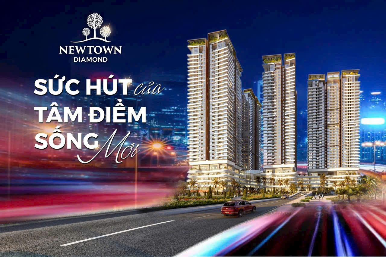 Tôi cần bán nhanh căn hộ 01Pn tháp Diamond, view trực diện biển dự án Newtown Diamond Đà Nẵng - Ảnh chính