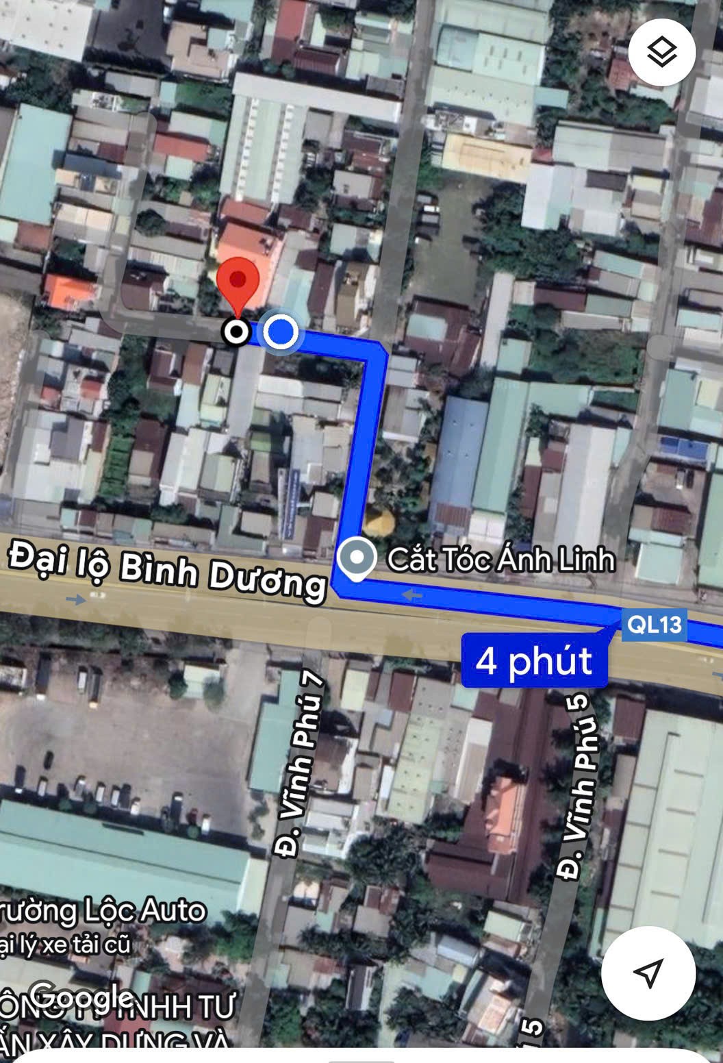 CHÍNH CHỦ BÁN ĐẤT CÓ KÈM CĂN NHÀ Tại Phường Vĩnh Phú, Thuận An, BD - Ảnh 3