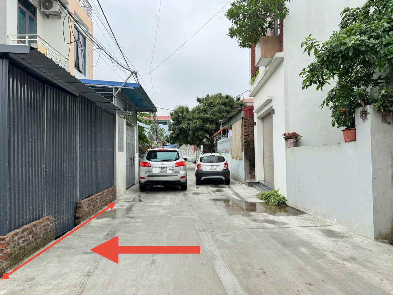Bán 100m đất tặng nhà C4 thôn Lâm Hộ, Thanh Lâm, Mê Linh. Hai mặt thoáng trước – sau - Ảnh chính