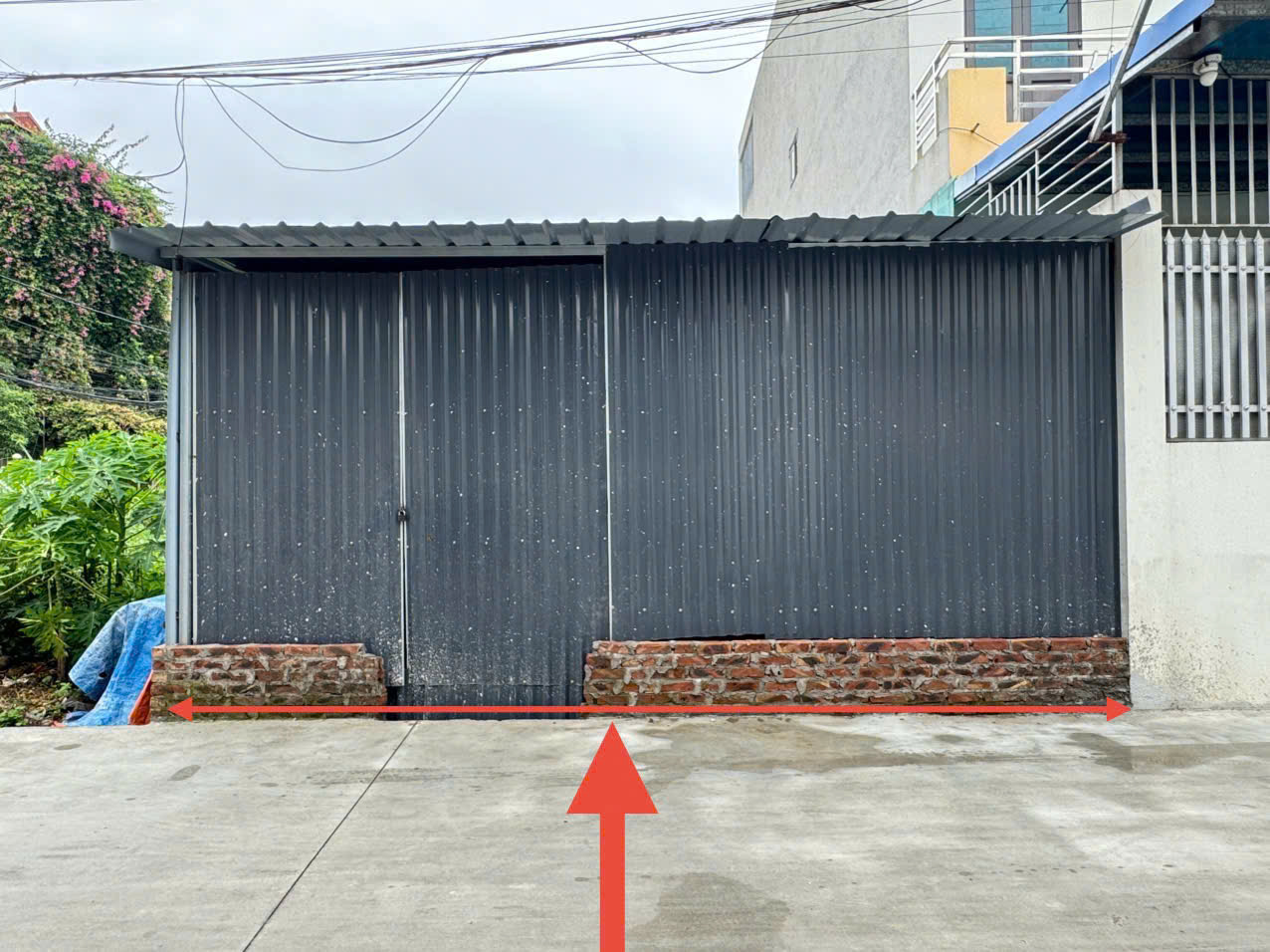 Bán 100m đất tặng nhà C4 thôn Lâm Hộ, Thanh Lâm, Mê Linh. Hai mặt thoáng trước – sau - Ảnh 1