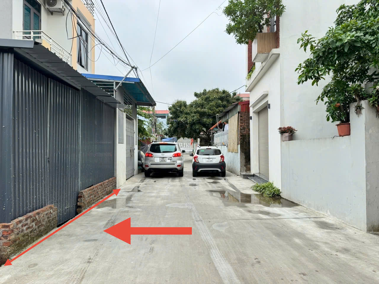 Bán 100m đất tặng nhà C4 thôn Lâm Hộ, Thanh Lâm, Mê Linh. Hai mặt thoáng trước – sau - Ảnh 2