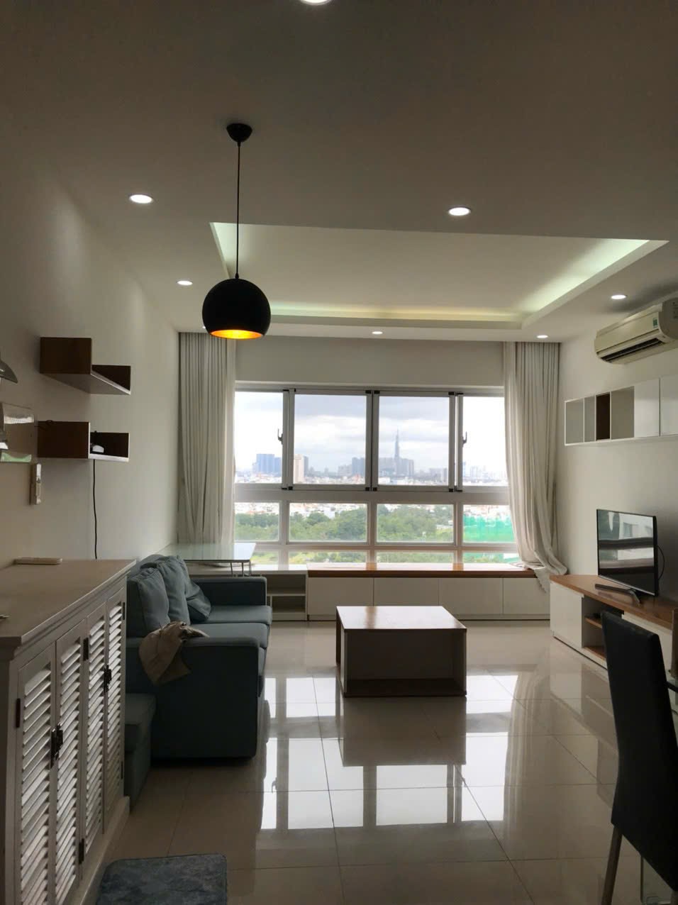 Cần cho thuê căn hộ Happy Valley, PMH, Q7, 100m2, 3PN nhà bao đẹp, giá chỉ 28 triệu - Ảnh chính