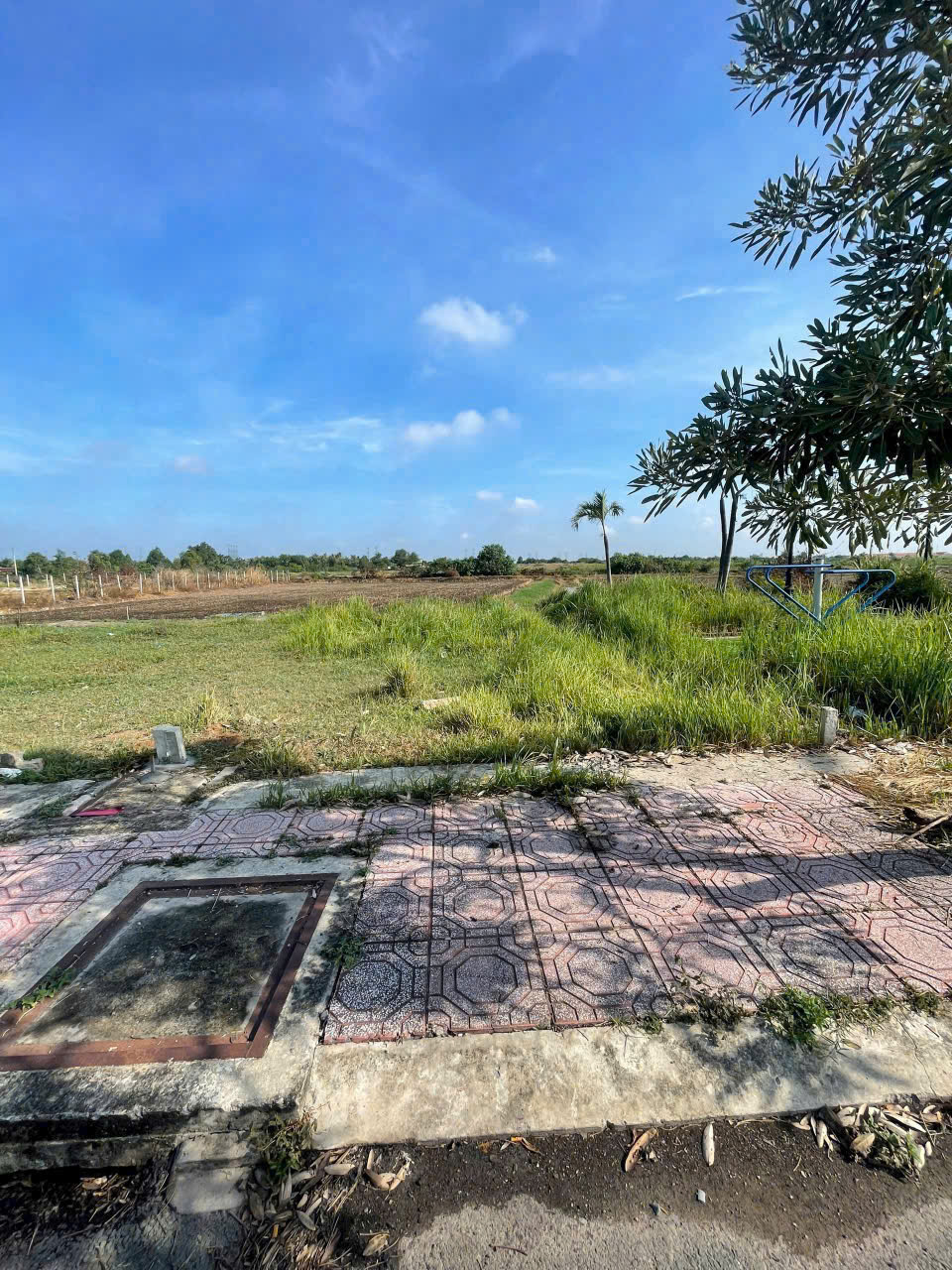 Bán gấp lô đất thổ 5x17, ODT sau lưng chợ, ngay TT. Đức Hòa - Ảnh chính