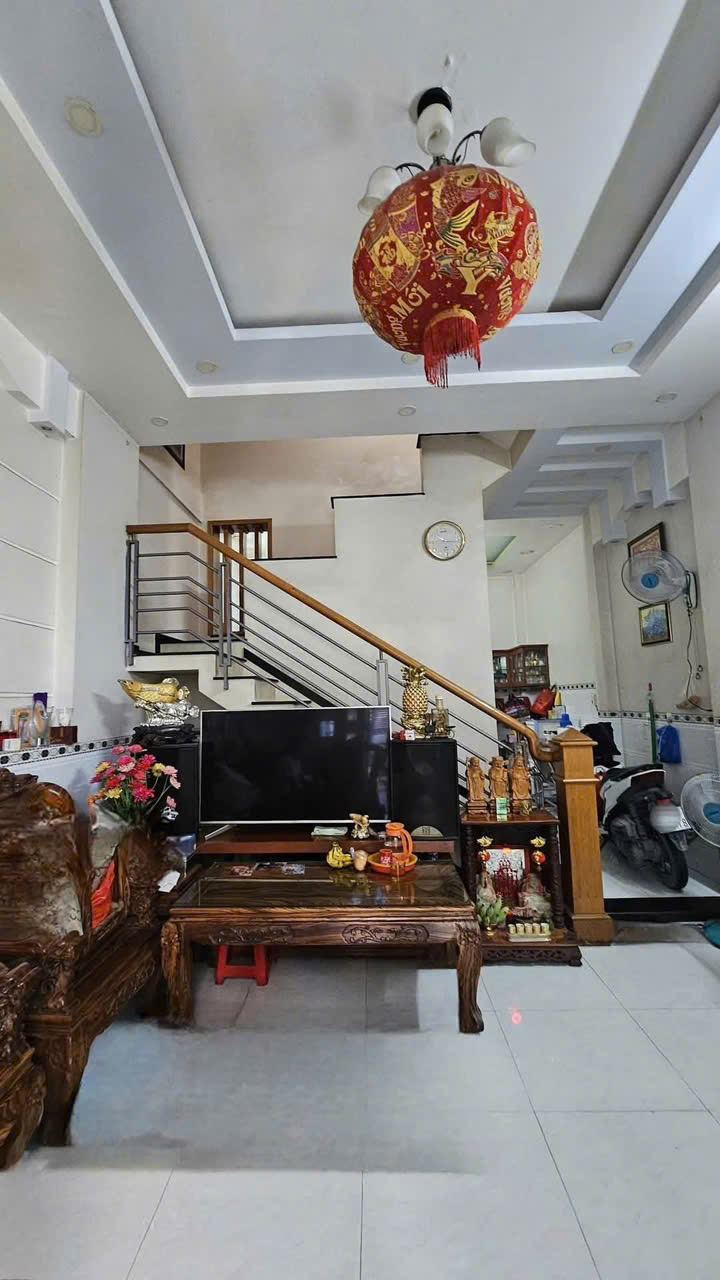 SIÊU PHẨM NHÀ 4 TẦNG (4.5x17) – HẺM XE HƠI 8M – HIỆP THÀNH 45, Q12 – CHỈ 6.2 TỶ! - Ảnh 1
