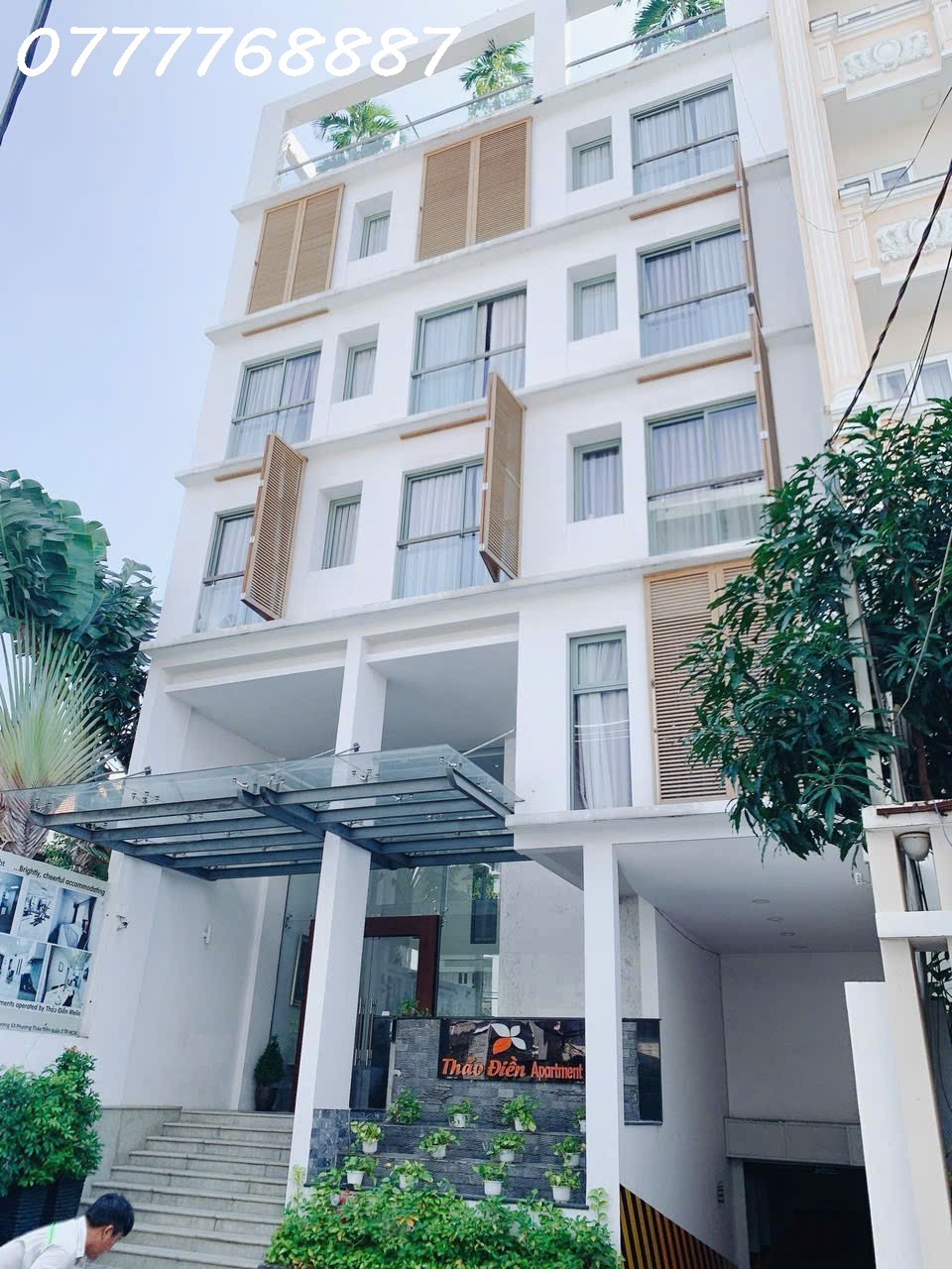 Tòa CHDV 260m2 đất hầm 6 tầng Thảo Điền Quận 2 - cho thuê 200tr/ tháng - Ảnh chính