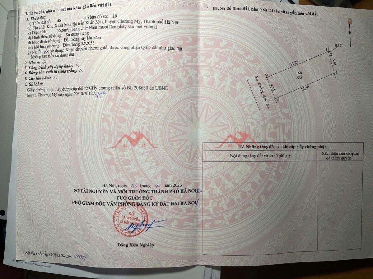 CHÍNH CHỦ BÁN LÔ ĐẤT 110M TT XUÂN MAI-CHƯƠNG MỸ-HÀ NỘI - Ảnh 4