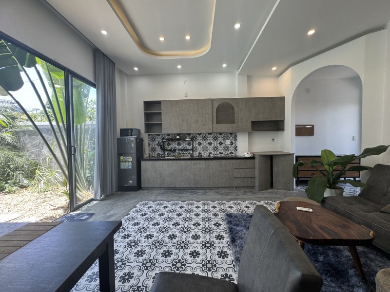 ♪ Villa Sân Vườn, sát Bờ Chương Dương, Nam Việt Á, 126m2, ngang 5.4m, 5.x tỷ - Ảnh 2