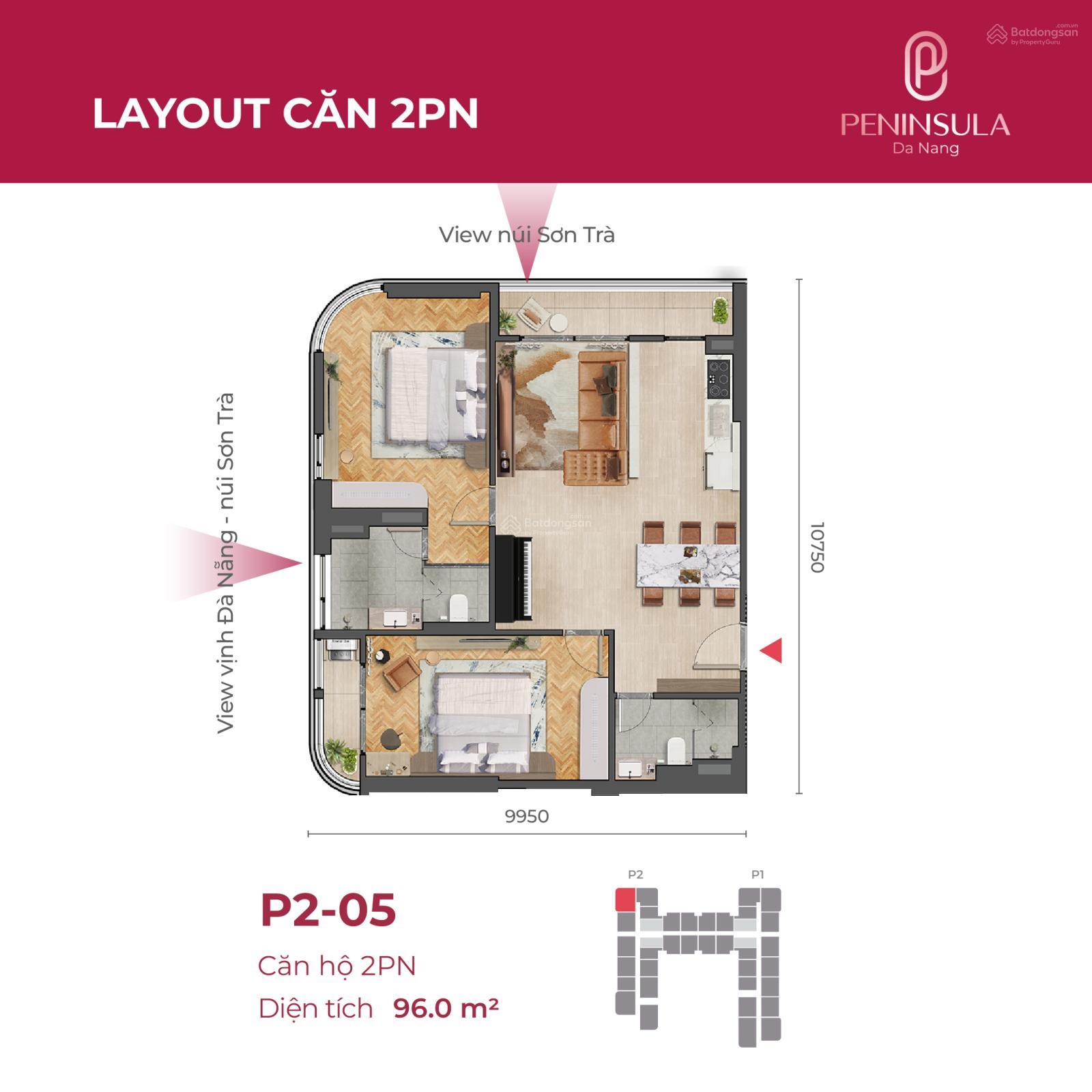 HOT! Căn hộ ĐẦU TƯ thì TIỀM NĂNG, Ở thì ĐẲNG CẤP vị trí vàng, view VỊNH ĐÀ NẴNG, BÁN ĐẢO SƠN TRÀ. - Ảnh 7