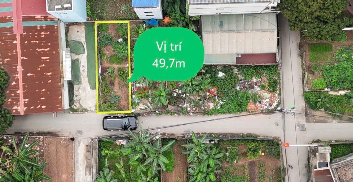 CHÍNH CHỦ BÁN LÔ ĐẤT 49,7MM TẠI YÊN NGHĨA-HÀ ĐÔNG-HÀ NỘI - Ảnh 1
