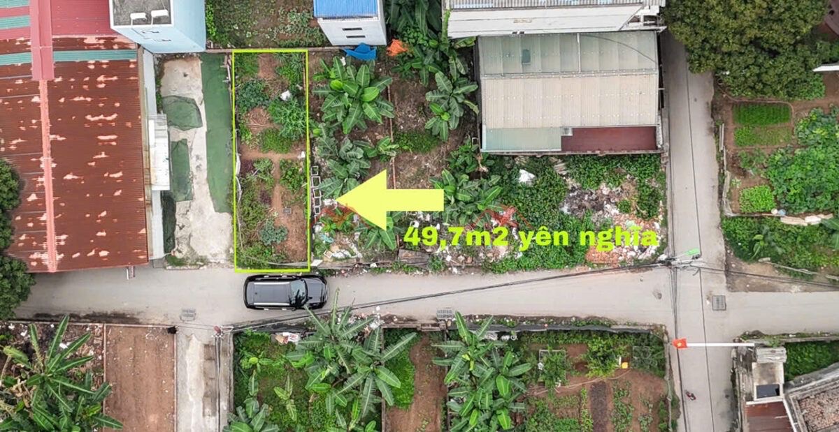 CHÍNH CHỦ BÁN LÔ ĐẤT 49,7MM TẠI YÊN NGHĨA-HÀ ĐÔNG-HÀ NỘI - Ảnh 2