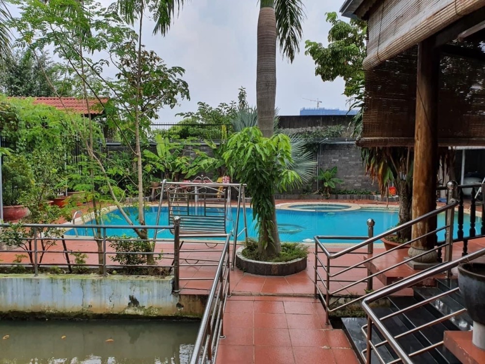 Bán BIỆT THỰ gỗ 800m2,View Sông mát mẻ,giáp Thủ Đức,ngang KHỦNG 20m - Ảnh 1