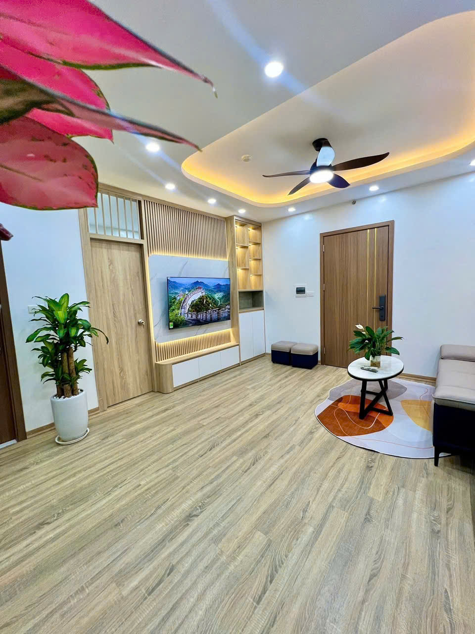 Bán căn hộ HH Linh Đàm, Q. Hoàng Mai, 46m2 x 2 ngủ, tầng thấp, full nội thất mới, Hỗ trợ vay bank - Ảnh 1