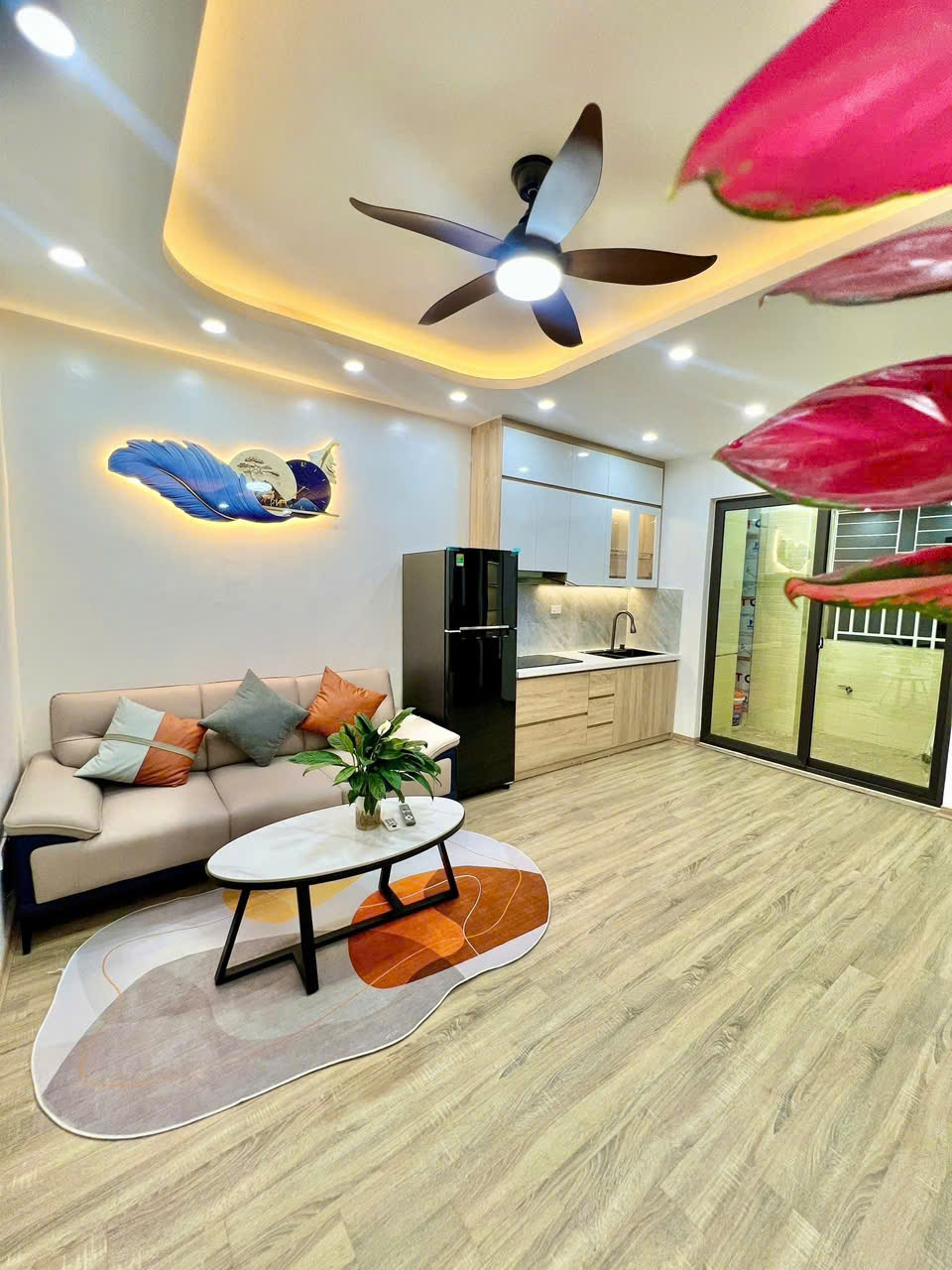 Bán căn hộ HH Linh Đàm, Q. Hoàng Mai, 46m2 x 2 ngủ, tầng thấp, full nội thất mới, Hỗ trợ vay bank - Ảnh 2