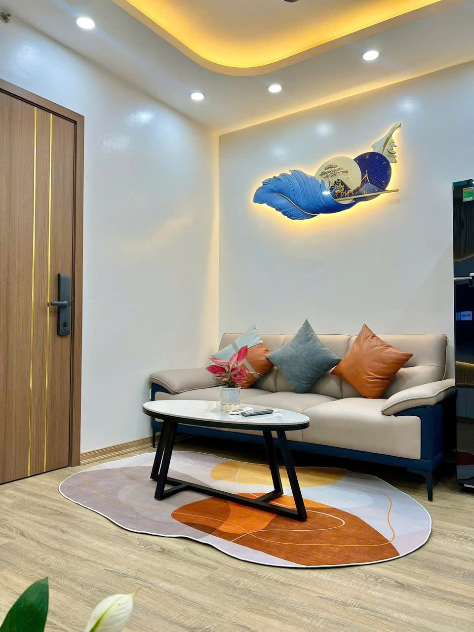 Bán căn hộ HH Linh Đàm, Q. Hoàng Mai, 46m2 x 2 ngủ, tầng thấp, full nội thất mới, Hỗ trợ vay bank - Ảnh 4