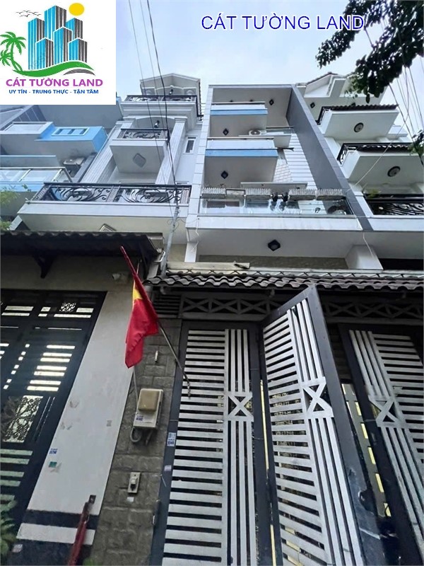 Hẻm 10m Khu Cao Tầng Lê Văn Thọ. Nhà 4x14m, 5 Tầng, giá chỉ 7.55 tỷ - Ảnh 1