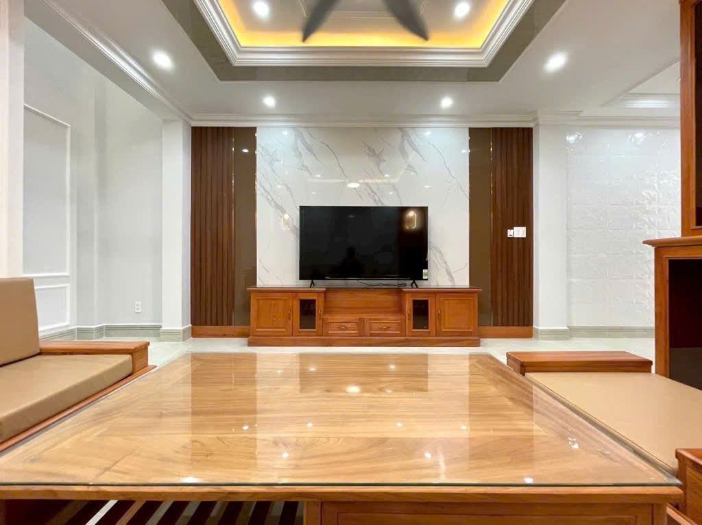 NHÀ KDC ĐỒNG BỘ SANG CHẢNH GẦN CÔNG VIÊN LÀNG HOA , GÒ VẤP , GIÁ NHỈNH 10 TỶ - Ảnh 4