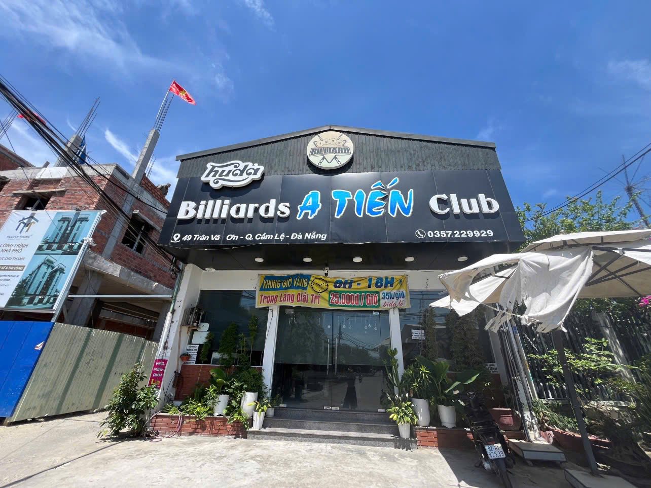 THÔNG BÁO SANG NHƯỢNG MẶT BẰNG QUÁN BIDA TẠI HÒA AN, CẨM LỆ, ĐÀ NẴNG - Ảnh chính