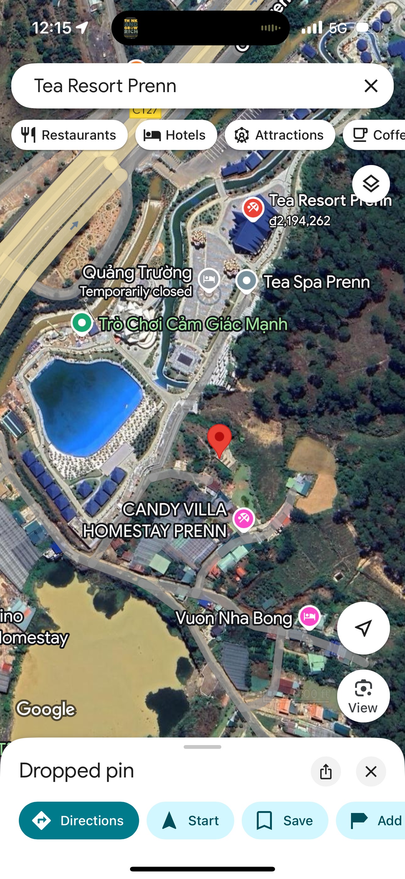 Cần bán lô đất lớn đối diện Làng biệt thự Tea Resort Prenn - Ảnh chính