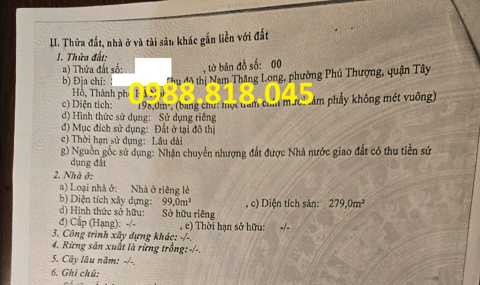 Chính chủ Bán gấp biệt thự Ciputra 198m2 mặt tiền 9m, 3.5 tầng, đường đôi rộng 30m, miễn TG - Ảnh chính