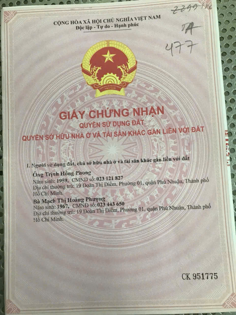 BÁN BIỆT THỰ 3 TẤM 10X20 KDC PHÚ NHUẬN LÊ THỊ RIÊNG, Q12 GIÁ CHỈ 14.5 TỶ - Ảnh chính