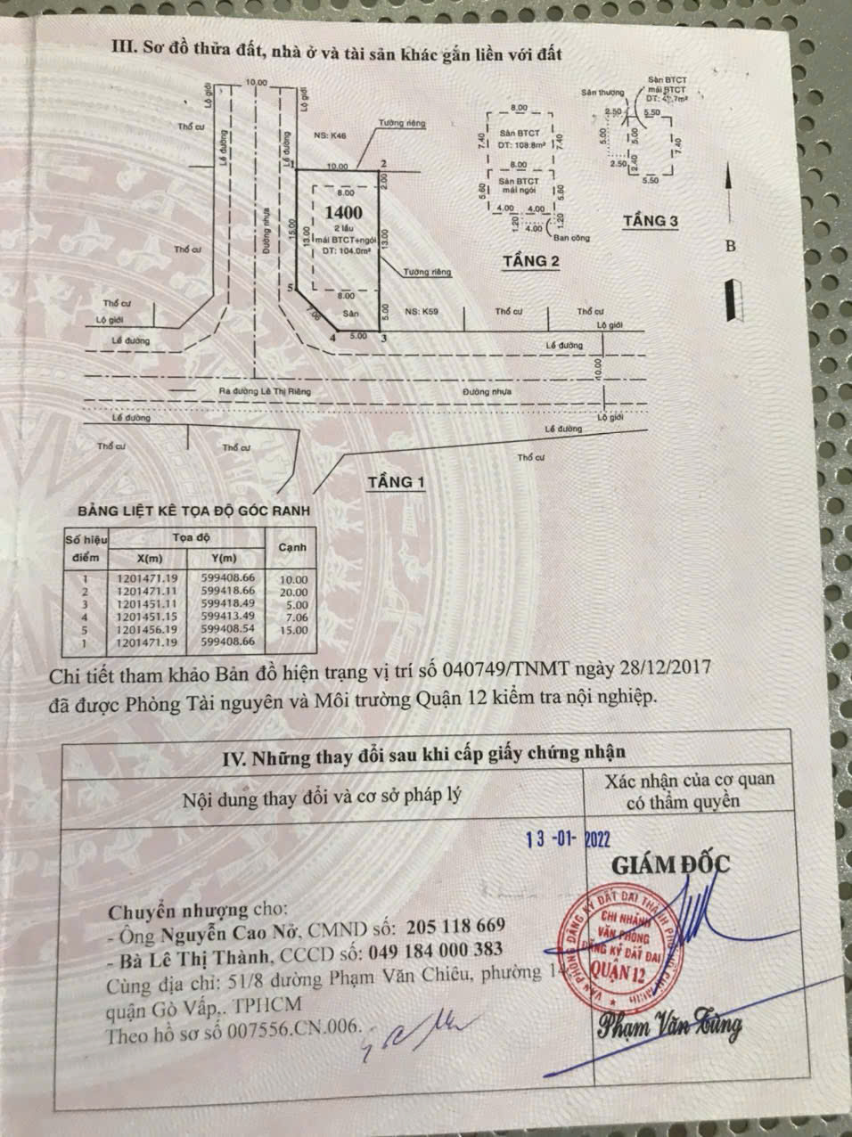 BÁN BIỆT THỰ 3 TẤM 10X20 KDC PHÚ NHUẬN LÊ THỊ RIÊNG, Q12 GIÁ CHỈ 14.5 TỶ - Ảnh 2