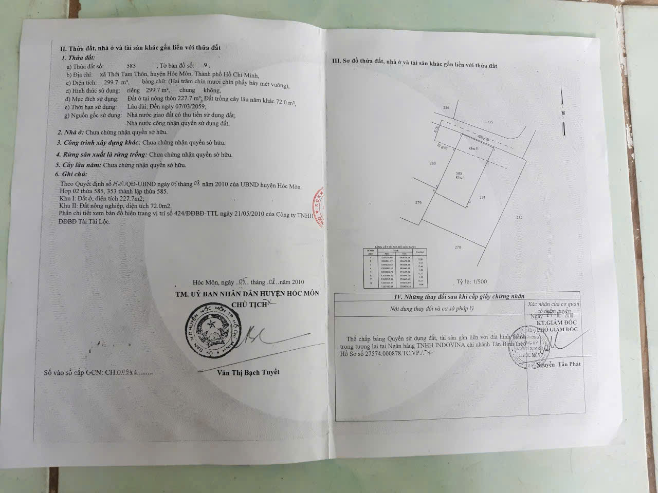 NHÀ XƯỞNG (12.5x24.5) MT NGUYỄN THỊ NGHÉ, THỚI TAM THÔN, HÓC MÔN CHỈ 9.5 TỶ - Ảnh chính
