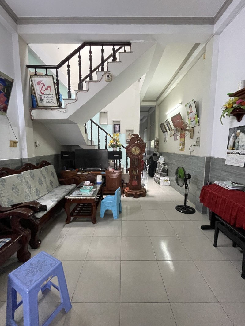NHÀ MẶT TIỀN TRUNG MỸ TÂN XUÂN, HÓC MÔN - 80M2, SHR VUÔNG VỨC - GIÁ RẺ 7.6 TỶ. - Ảnh chính