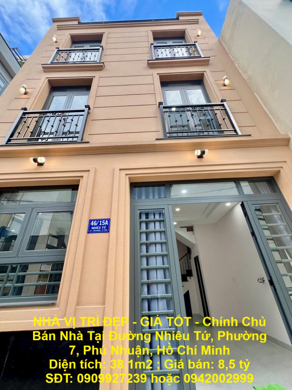 NHÀ VỊ TRÍ ĐẸP - GIÁ TỐT - Chính Chủ Bán Nhà Tại Đường Nhiêu Tứ, Phường 7, Phú Nhuận, Hồ Chí Minh - Ảnh chính