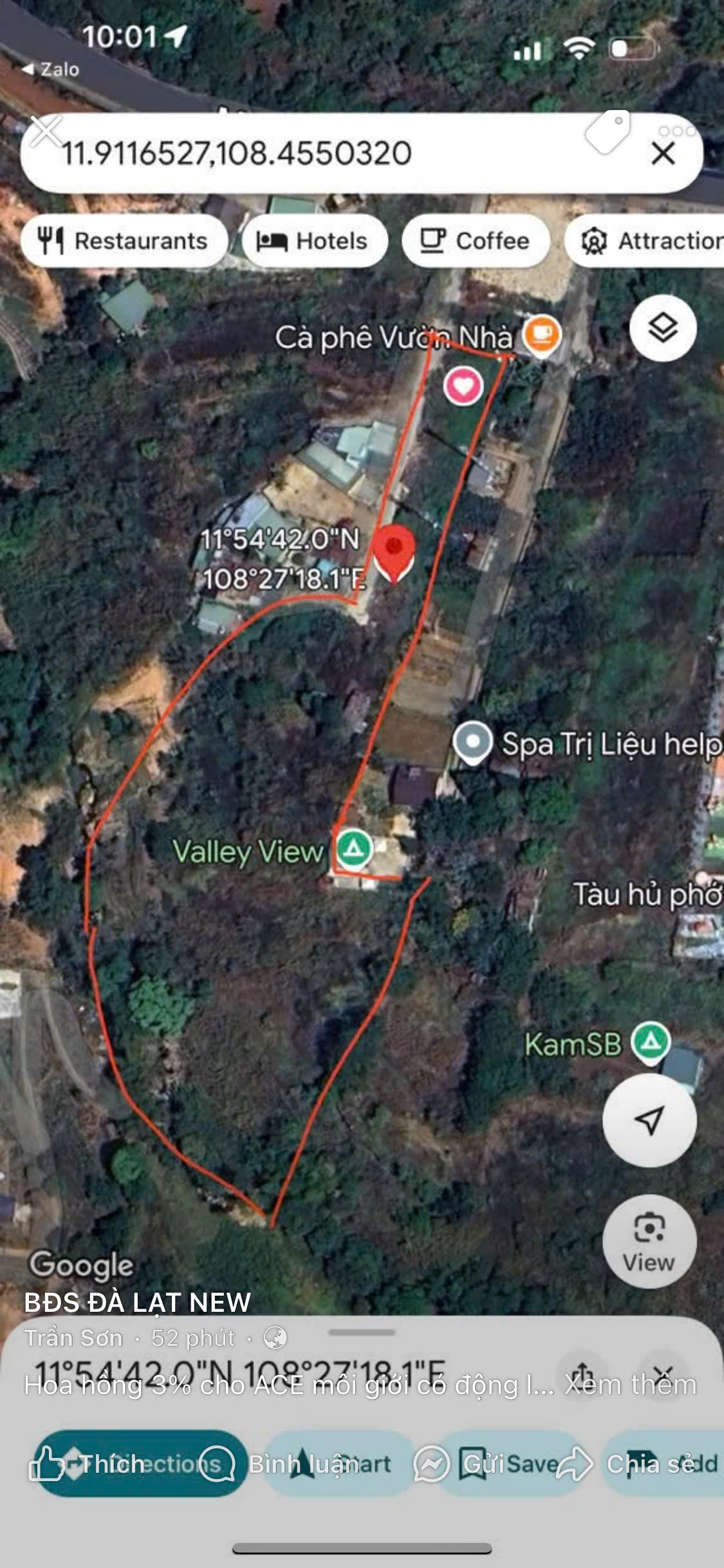 Bán lô đất VIP 6296m2 trên cung đường du lịch Mimosa Phường 10, Đà Lạt, có suối, view đẹp. - Ảnh 3